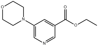 ethyl 5-morpholinonicotinate Structural