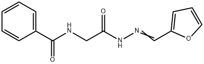 HIPPURIC (FURFURYLIDENE)HYDRAZIDE Structural