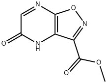 METHYL 5-HYDROXYISOXAZOLO[4,5-B]PYRAZINE-3-CARBOXYLATE Structural