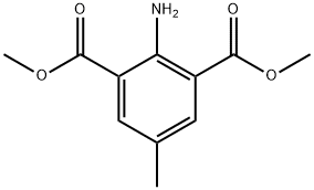 dimethyl 2-amino-5-methylisophthalate Structural