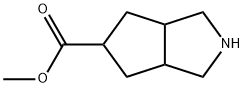octahydro-cyclopenta[c]pyrrole-5-carboxylic acid methyl ester Structural