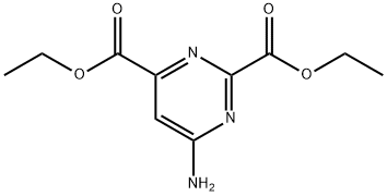 diethyl 6-aminopyrimidine-2,4-dicarboxylate Structural