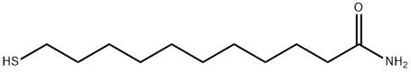 Undecanamide, 11-mercapto- Structural