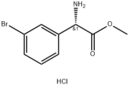 (S)-Methyl 2-amino-2-(3-bromophenyl)acetate HCl