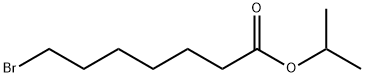 isopropyl 7-bromoheptanoate Structural
