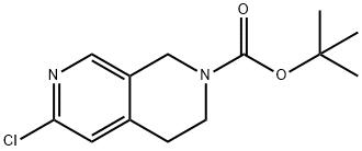 tert-butyl 6-chloro-3,4-dihydro-2,7-naphthyridine-2(1H)-carboxylate