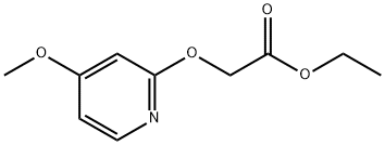 ethyl 2-((4-methoxypyridin-2-yl)oxy)acetate Structural