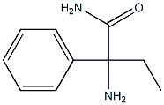 2-amino-2-phenylbutanamide Structural