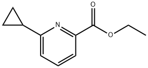 ethyl 6-cyclopropylpyridine-2-carboxylate Structural