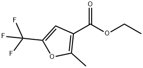 ethyl 2-methyl-5-(trifluoromethyl)furan-3-carboxylate Structural