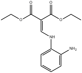 diethyl 2-(((2-aminophenyl)amino)methylene)malonate Structural