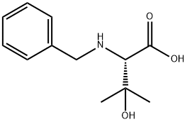 DL-Valine, 3-hydroxy-N-(phenylmethyl)- Structural