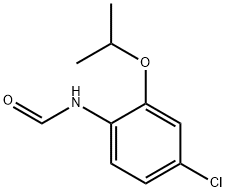 N-[4-chloro-2-(propan-2-yloxy)phenyl]formamide Structural