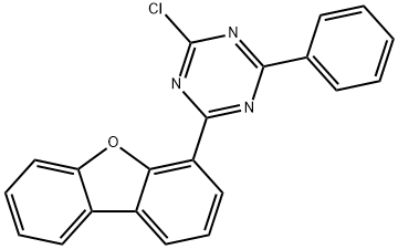 2-Chloro-4-dibenzofuran-4-yl-6-phenyl-[1,3,5]triazine