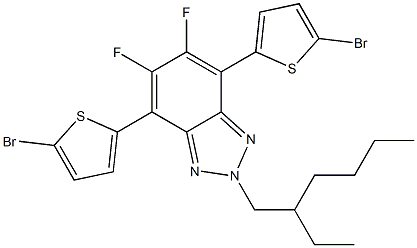 4,7-Bis(5-bromothiophen-2-yl)-2-(2-ethylhexyl)-5,6-difluoro-2H-benzo[d][1,2,3]triazole