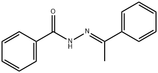 N'-[(1E)-1-phenylethylidene]benzohydrazide Structural