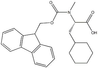 (S)-2-((((9H-Fluoren-9-yl)methoxy)carbonyl)(methyl)amino)-3-cyclohexylpropanoic acid