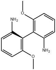 R-6,6'-dimethoxy-[1,1'-Biphenyl]-2,2'-diamine Structural