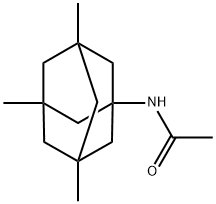 7-Acetamido-1,3,5-trimethyladamantane Structural