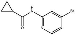 N-(4-bromopyridin-2-yl)cyclopropanecarboxamide Structural