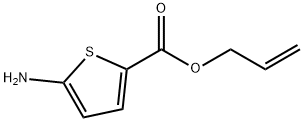 allyl 5-amino-2-thiophenecarboxylate Structural