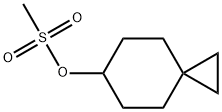 Spiro[2.5]octan-6-ol, 6-methanesulfonate Structural
