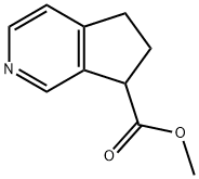 methyl 6,7-dihydro-5H-cyclopenta[c]pyridine-7-carboxylate Structural