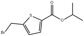 isopropyl 5-(bromomethyl)thiophene-2-carboxylate(WXG02602) Structural