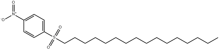 HEXADECYL 4-NITROPHENYL SULFONE Structural