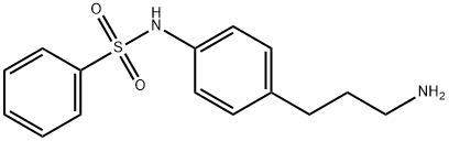 N-[4-(3-aminopropyl)phenyl]Benzenesulfonamide Structural
