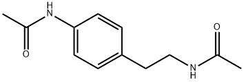 N-[4-[2-(acetylamino)ethyl]phenyl]Acetamide Structural
