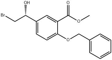 Methyl (R)-5-(2-bromo-1-hydroxyethyl)-2-(phenylmethoxy)benzoate