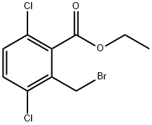 ethyl 2-(bromomethyl)-3,6-dichlorobenzoate Structural