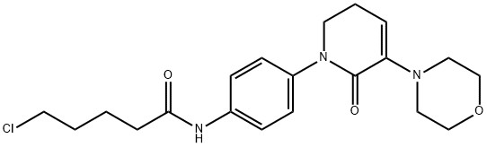 5-chloro-N-(4-(5-morpholino-6-oxo-3,6-dihydropyridin-1(2H)-yl)phenyl)pentanamide