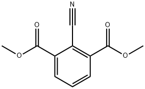 dimethyl 2-cyanoisophthalate Structural