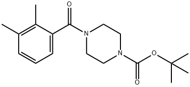 tert-butyl 4-(2,3-dimethylbenzoyl)piperazine-1-carboxylate Structural