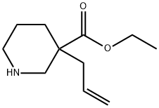 ethyl 3-allylpiperidine-3-carboxylate Structural