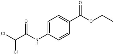 ethyl 4-[(dichloroacetyl)amino]benzoate Structural