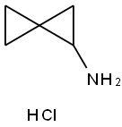 Spiro[2.2]pent-1-ylamine hydrochloride Structural