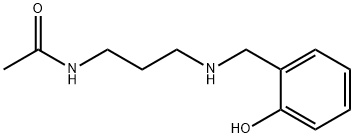 N-(3-(2-hydroxybenzylamino)propyl)acetamide Structural