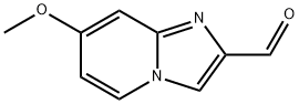 7-Methoxy-imidazo[1,2-a]pyridine-2-carbaldehyde Structural