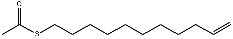 Thioacetic acid, S-(10-undecenyl) ester Structural