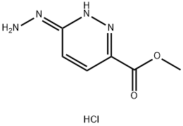 methyl 6-hydrazinylpyridazine-3-carboxylate dihydrochloride Structural
