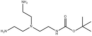 tert-butyl 2-(bis(2-aminoethyl)amino)ethylcarbamate Structural