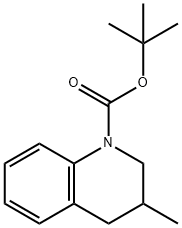 tert-Butyl 3-methyl-3,4-dihydroquinoline-1(2H)-carboxylate Structural