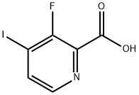 2-Pyridinecarboxylic acid, 3-fluoro-4-iodo- Structural