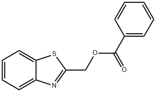 benzo[d]thiazol-2-ylmethyl benzoate Structural