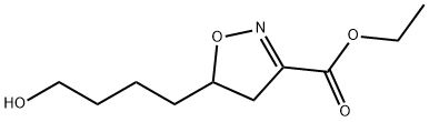 ethyl 5-(4-hydroxybutyl)-4,5-dihydroisoxazole-3-carboxylate Structural