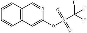 isoquinolin-3-yl trifluoromethanesulfonate Structural