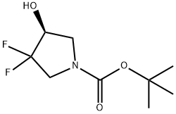 tert-butyl(S)-3,3-difluoro-4-hydroxypyrrolidine-1-carboxylate